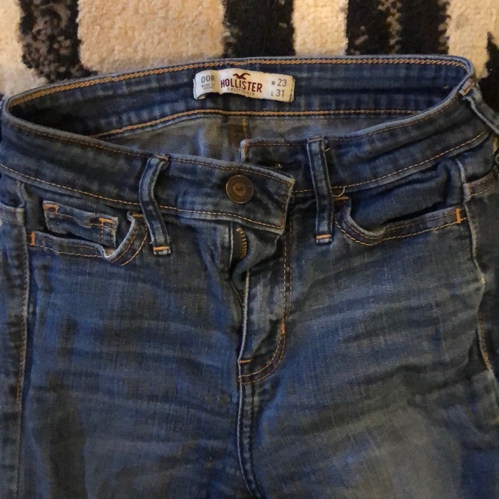 Hollister skinny jeans worn once